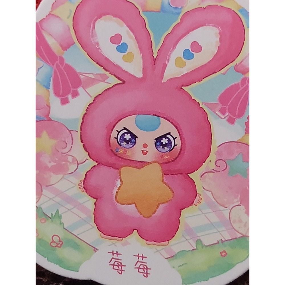 baby three Lily Rabbit Town Plush Pack Rabbit Polyester - Picture 3 of 7